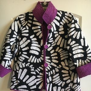 SUMMER SALE! Reversable Jacket TWO Different Looks!